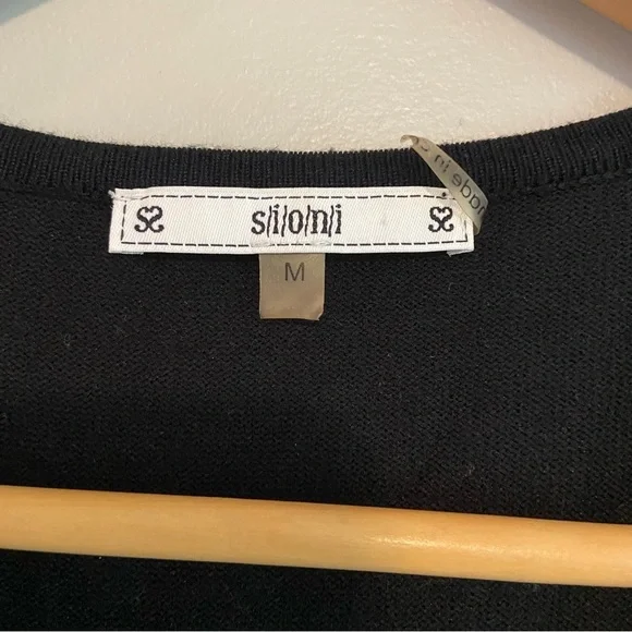 Sioni Black Sleeveless Sheath Mini Dress - Picture 3 of 5